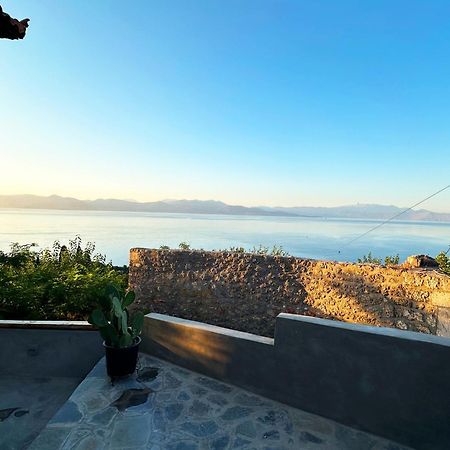 Fteri Stone House In Platanos, Akrata Apartment Екстериор снимка